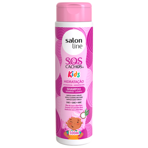 [7908458317783] Champô para Crianças “SOS Cachos - Kids” Salon Line 300ml
