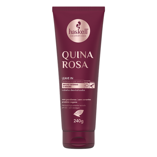 [7898924602904]  Creme de pentear - Leave-In "Quina Rosa" Haskell 240g